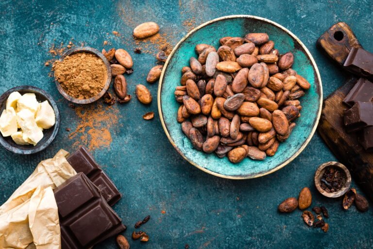 Cocoa. Cocoa beans
